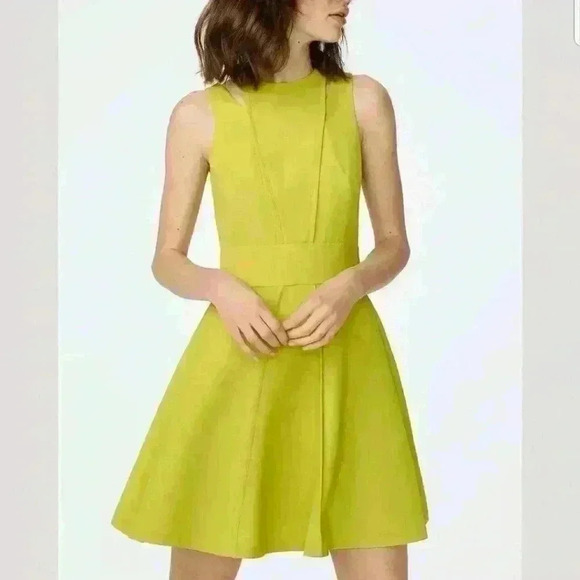 ARMANI EXCHANGE Cutout Shoulder Fit & Flare Dress - Picture 1 of 3